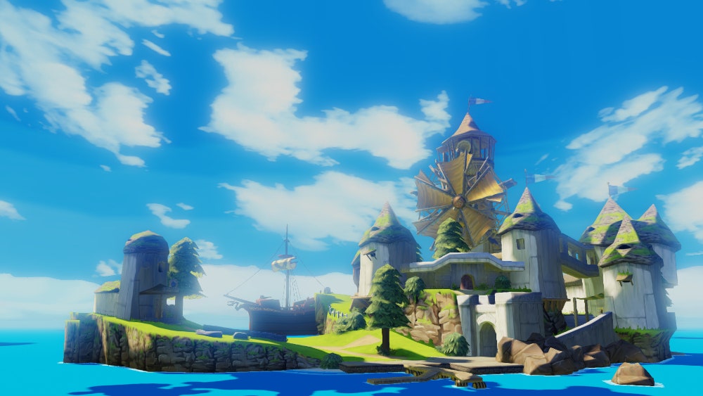 Wii U Zelda Wind Waker HD Remake