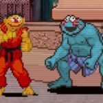 Sesame Street Fighter: Punching and Learning, Together at Last