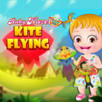 Baby Hazel Kite Flying