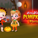 Baby Hazel Pumpkin Party