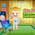 Baby Hazel Sibling Surprise