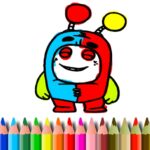 BTS OddBods Coloring Book