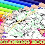 Coloring Book for Ninja Turtle