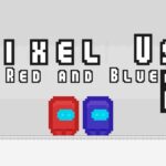 Pixel Us Red and Blue 2