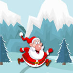 Santa Running