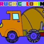 Trucks Coloring Book